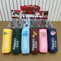 Meilleures ventes Nouveauté Noël Blocs de construction en caoutchouc Squishies craquelants et moelleux en forme de bâtonnets de beurre et de vaseline, jouets anti-stress à récupération lente