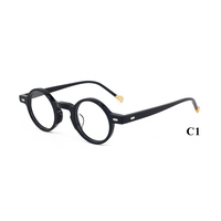 Fabricant de nouveaux produits lunettes basses quantité minimale de commande pour femmes lunettes rondes en verre à monture en acétate