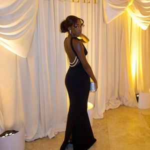 Dropshipping <span class=keywords><strong>2025</strong></span> mùa xuân mới thời trang và sexy backless cao Eo Túi mông rắn màu Ăn mặc - Product Image 3