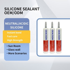 Scellant silicone blanc Keo A500 à durcissement neutre, résistant aux UV, populaire au Vietnam pour toits solaires et murs vitrés - Product Image 3
