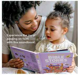 <span class=keywords><strong>Libro</strong></span> Sonoro Interattivo con Storie Bibliche, Pannello di Gioco, Pulsante per Ascoltare Canzoni, Giocattolo Educativo Precoce con Musica di Adorazione per Bambini e Neonati - Product Image 4