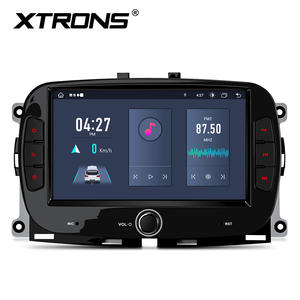 XTRONS 7 pouces Octa Core 4+128 Go Global 4G Écran IPS 1024x600 Lecteur multimédia stéréo de navigation automobile Android pour Fiat 500 - Product Image 3