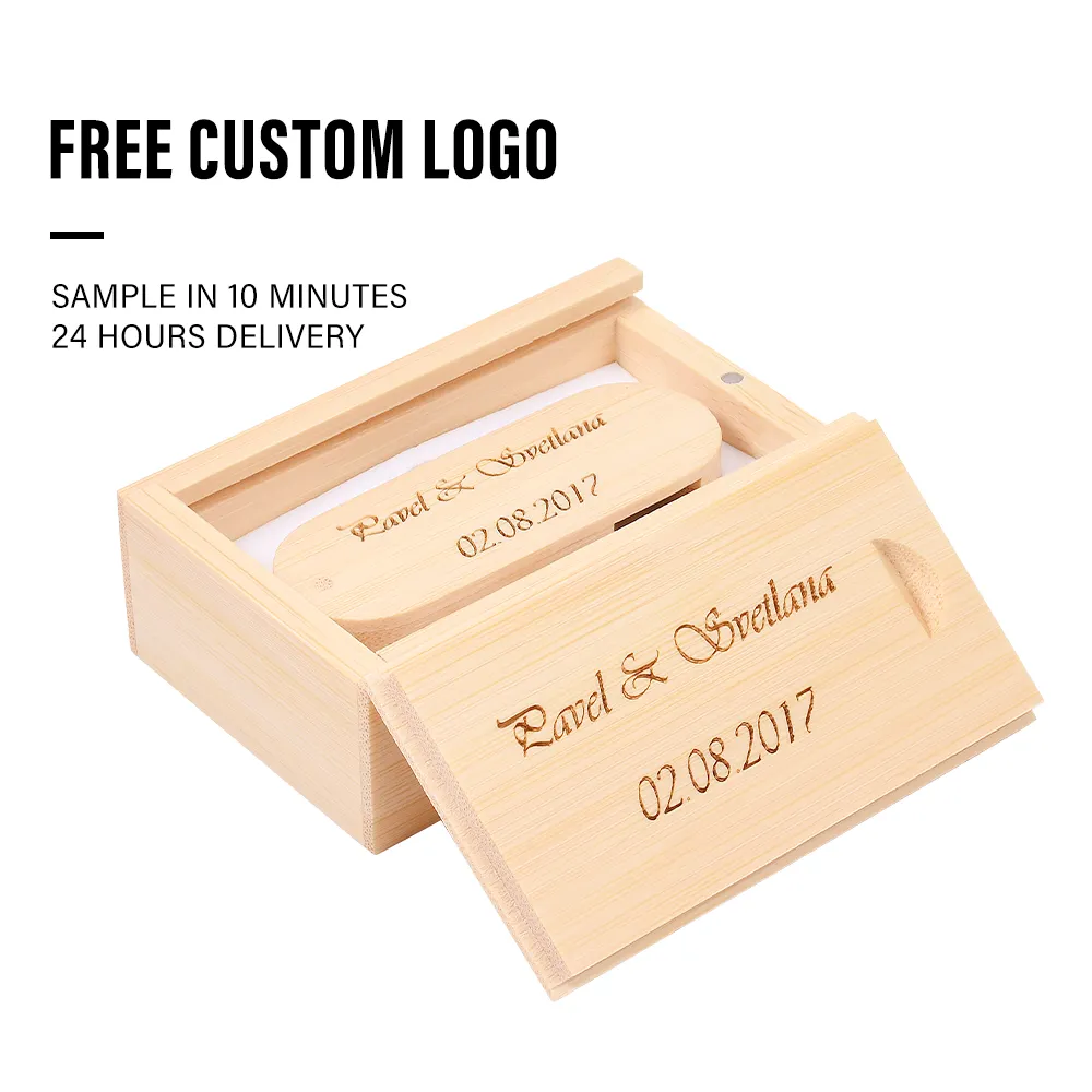 Gift Digital Wooden Pendrive With Box Swivel Usb Flash Drive 16GB Memorias Usb stick 32gb 8gb 4gb pen thumb drive