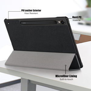 Funda protectora para tableta Samsung Galaxy Tab S9/S10 FE de 11 pulgadas, plegable en tres partes con soporte, funda completa anticaídas para tableta - Product Image 2