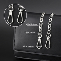Chaîne de rechange en métal pour sac à bandoulière, livraison gratuite, lien, sac à bandoulière, sangle, accessoires 0071