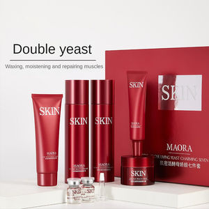 Ensemble de soins de la peau Produits de soins de la peau 24K Gold Whitening Blackhead Exfoliation Shrink Pores Anti-Wrinkle Hyaluronic Acid Facial Care - Product Image 2