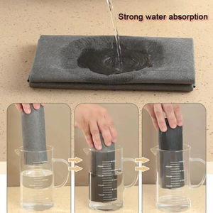 Paño de Limpieza Mágico Engrosado, Sin Marcas de Agua, Paño de Limpieza para Vidrio Reutilizable, Paño de Limpieza para Ventanas, <span class=keywords><strong>Trapo</strong></span> de Cocina - Product Image 4