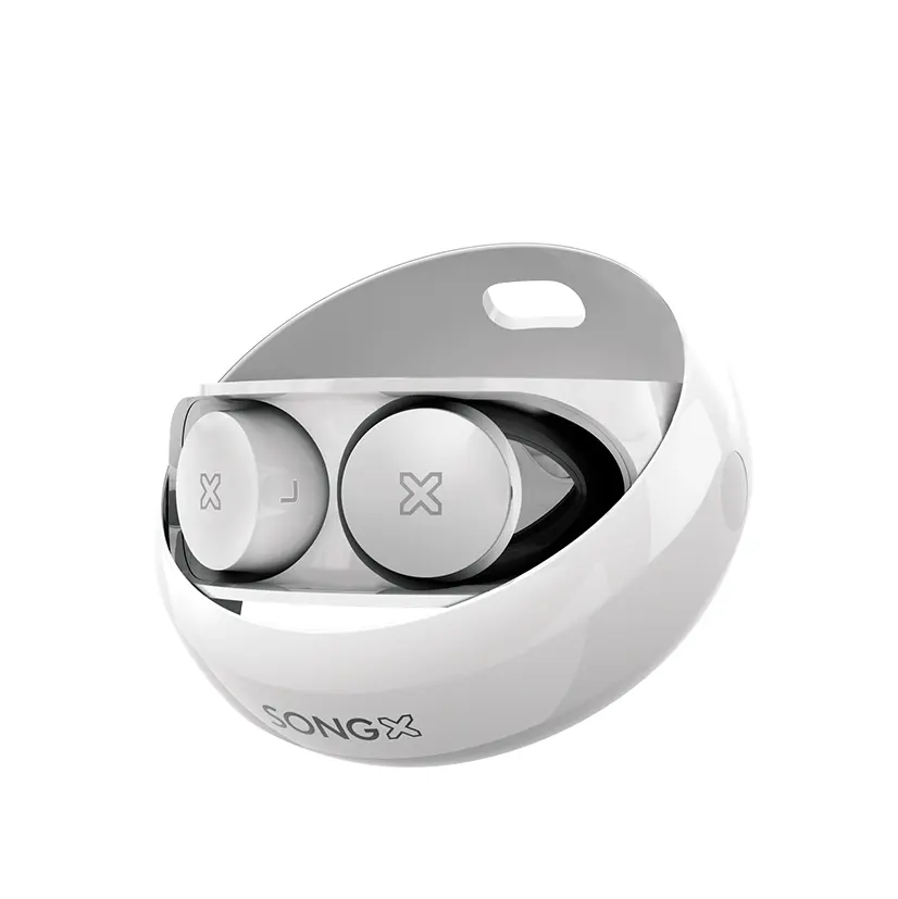 SONGX SX07 Wireless Earbuds for Small Ears Wireless Bluetooth 5.2 Headphones iPhone and Android Earphones with Mic