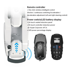 Motor <span class=keywords><strong>fueraborda</strong></span> eléctrico Haibo Penguin P70 P90 P125 con GPS, anclaje, tempomat, piloto automático, control remoto inalámbrico y varias longitudes de eje - Product Image 5