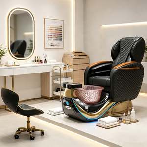 เก้าอี้นวดทำเล็บมือ-เล็บเท้าสุดหรูทันสมัยสำหรับร้านทำเล็บ - Product Image 1