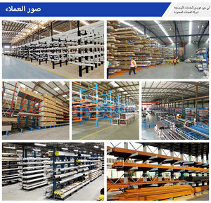 ヘビーデューティーパレットカンチレバーラック棚　亜鉛メッキ/スチール製保管用カンチレバーラック - Product Image 4