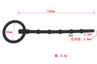Jouets sexuels SM, plug urétral solide en silicone en forme d'œil de cheval, accessoires masculins, cathéter de masturbation, vente en gros