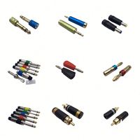Adaptateur Jack Audio Mono Mâle 6,35 mm vers Femelle 3,5 mm Connecteur Prise PIN Mâle 1/4 vers Femelle 1/8 Connecteur Audio Métallique 3,5 mm
