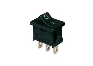 Donghai Single Pole Rocker <b>Switch</b> Model MRS Plastic Metal IP40 2P 250VAC 20A Solder Lug Desk <b>Lamp</b> Audio System 50000 Cycle - Product Image 4