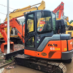 รถขุดไฮดรอลิกตีนตะขาบฮิตาชิ ZX65 ขนาด 6 ตัน รุ่นปี 2023 ของแท้จากญี่ปุ่น เครื่องยนต์ มอเตอร์ เกียร์ ปั๊ม แบริ่ง สภาพดี ราคาถูก มือสอง - Product Image 2