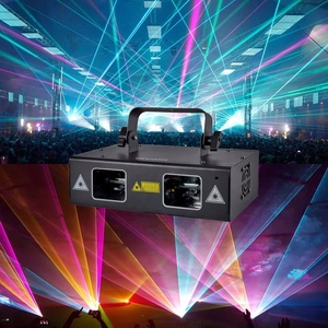 הנחה Rgb צבע מלא לייזר המפלגה שלב אור מוסיקה סאונד הופעל שליטת Dmx Dj לייזר אורות למכירה דיסקו שלב אור Dmx - Product Image 6