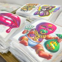 Stampa a trasferimento di calore con Logo personalizzato 3D stampa a trasferimento termico per t-shirt in Silicone per abbigliamento