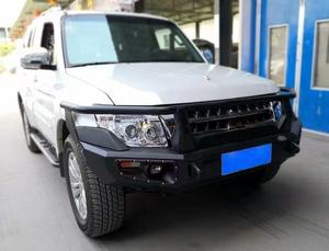 Nuevo Kit de parachoques delantero de acero de gran venta con recortes de gancho de remolque para <span class=keywords><strong>Mitsubishi</strong></span> Pajero <span class=keywords><strong>Montero</strong></span> <span class=keywords><strong>V80</strong></span> V90 V93 V97 - Product Image 6