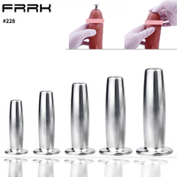 Producto Sexual FRRK para Hombres, Tapón Uretral, Juguetes Sexuales, Productos de Acero Inoxidable, Cuentas, Sondas Uretrales, Tapón con 5 Tamaños de Palo de Ojo de Caballo