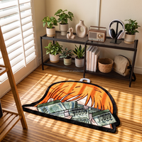 Tapis et moquette personnalisés en tissu tufté d'anime de haute qualité, vente en gros, tapis de sol en peluche douce de forme personnalisée pour la décoration de la pièce