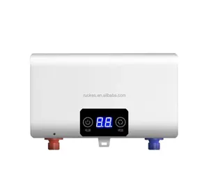 Instant Electric Mini Tankless Water Heater Hot Instantaneous Water Heater System For Kitchen Bathroom