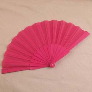 Abanico Plegable Clásico de Plástico Sólido de 13 Pulgadas al por Mayor para Verano, Danza y Manualidades para Damas - Product Image 6