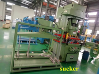 Machine de poinçonnage à grande vitesse de type C ouvert ZCPC65 certifiée CE, ligne de pressage de ailettes personnalisée pour la fabrication d'échangeurs de chaleur