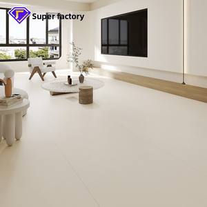 Foshan Skin Glaze 750x1500 moderno Micro-cemento piastrelle per pavimenti luce morbida Anti-Fouling piastrelle vetrificate latte bianco latte - Product Image 5