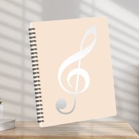 Porte-partitions pliable A4 imperméable et coloré de haute qualité pour musiciens, organiseur de partitions de piano, support de musique