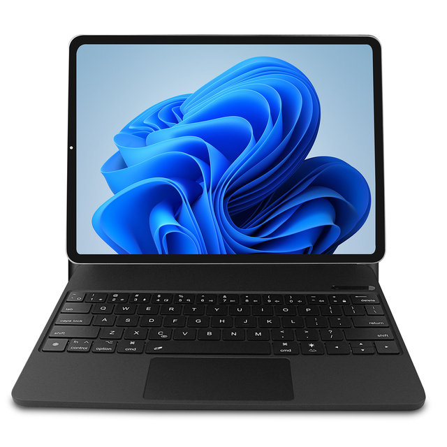 Factory Price Wireless Magic Keyboard for Ipad Pro 13 inch M4 M5 with 7 Color Backlight Smart PU Leather Protection Ipad Case