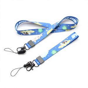 Llavero de Cordón Corto de Poliéster con Logotipo Personalizado por Sublimación, Ecológico y Duradero, para Uso Promocional - Product Image 4