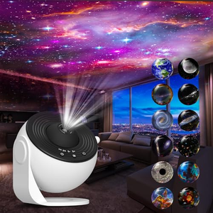 Projecteur de Galaxie et Planétarium Domestique 360° Rotation Nuage Nébuleuse 2026, Lampe de Nuit LED pour Enfants et Adultes - Product Image 1