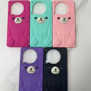 インフィニックスホット89ケースガールズデザインのための新しいアフリカかわいいクマTpuおもちゃフィギュアディスプレイケース - Product Image 5