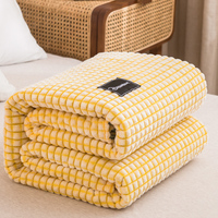 Nouvelle couverture en velours de lait de luxe en fibre de polyester, motif floral magique Faleirong, couverture de lit pour la maison, toutes saisons