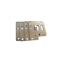 Plaque de montage en aluminium usinée CNC de haute précision, sur mesure, en acier et aluminium, pour équipement industriel