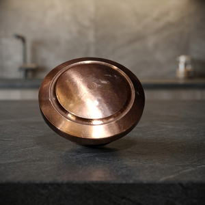 Bouton rond en acier inoxydable couleur or rose |   Poignée moderne pour armoire, tiroir et meuble - Product Image 6