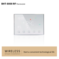 Beca-Termostato inalámbrico WiFi para colgar en la pared, horno de plástico para sistemas de calefacción de suelo, compatible con ODM