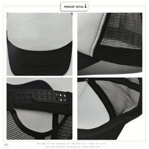 Promotion Sales Sublimation Sponge Net Trucker Advertising Custom Printed Embroidered Cap Baseball Summer Sun Visor <b>Hat</b> - Product Image 2