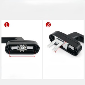 Modern Apartment Door <strong>Window</strong> Drive Handle Alloy Outward-opening <strong>Window</strong> Lock <strong>Catch</strong> with Ambidextrous Design Easy Installation - Product Image 5