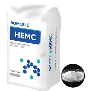 Hydroxyéthylméthylcellulose de qualité industrielle hemc comme épaississant 2-hydroxyéthylméthylcellulose hemc 25 kilos de colle pour carrelage