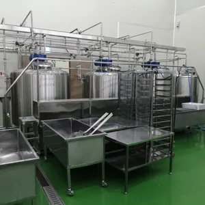 Ligne de production de lait condensée, usine de traitement du lait en turquie, ligne de production de poudre, nouveauté