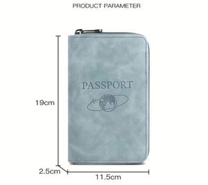 Set de Regalo Empresarial Personalizado con Logotipo, Funda de PU para Pasaporte, Tarjetero con Protección RFID para Eventos Corporativos - Product Image 2