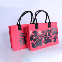 Pochette de rangement de voyage en feutre doux, durable et réutilisable, directement de l'usine, pour valise, hôtel, camping, organisation