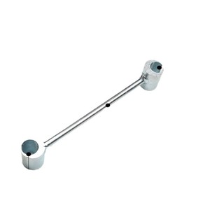 Clé de réglage à double tête 290 mm en acier métrique à haute teneur en manganèse zingué pour la réparation et l'installation de charnières de porte - Product Image 1