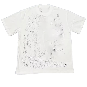 T-shirt Oversize en Coton Décontracté de Haute Qualité, Imprimé Graphique Streetwear Série Hell, Meilleure Vente en Gros - Product Image 3