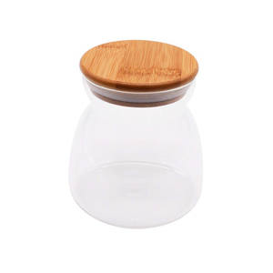 Nueva botella sellada de borosilicato alto-Frasco de vidrio de almacenamiento cónico hermético para alimentos - Product Image 2