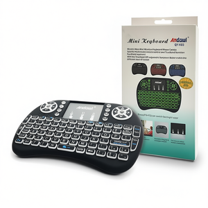 Andowl Mini <b>Wireless</b> Keyboard QY-K03 Touchpad For Smart Tv <b>Pc</b> Console Computer Smartphone - Product Image 3