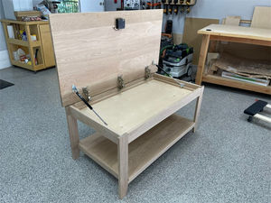 Facile da installare a parete botola 2 toni ripiano galleggiante con chiusura a cassetto nascosto - Product Image 5