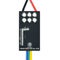 Flipsky FSESC 75200, PCB de Aluminio, 84V 200A, ESC de Alta Corriente Basado en VESC para Tabla de Surf Eléctrica E-Foil, Robot Subacuático