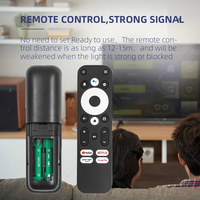 Amazon MECOOL KM2 KM2 PLUS ONN Google TV Set Top Box Télécommande Télécommande intelligente pour TV Remplacement de télécommande intelligente